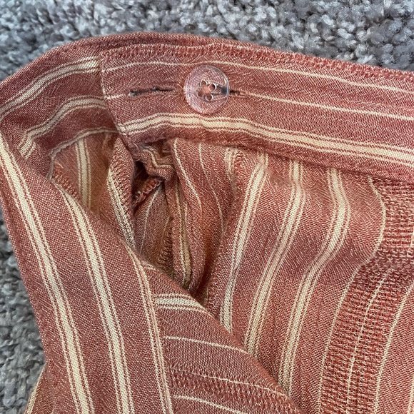 Women's High-Waisted Striped Wrap Skirt - Picture 7 of 7